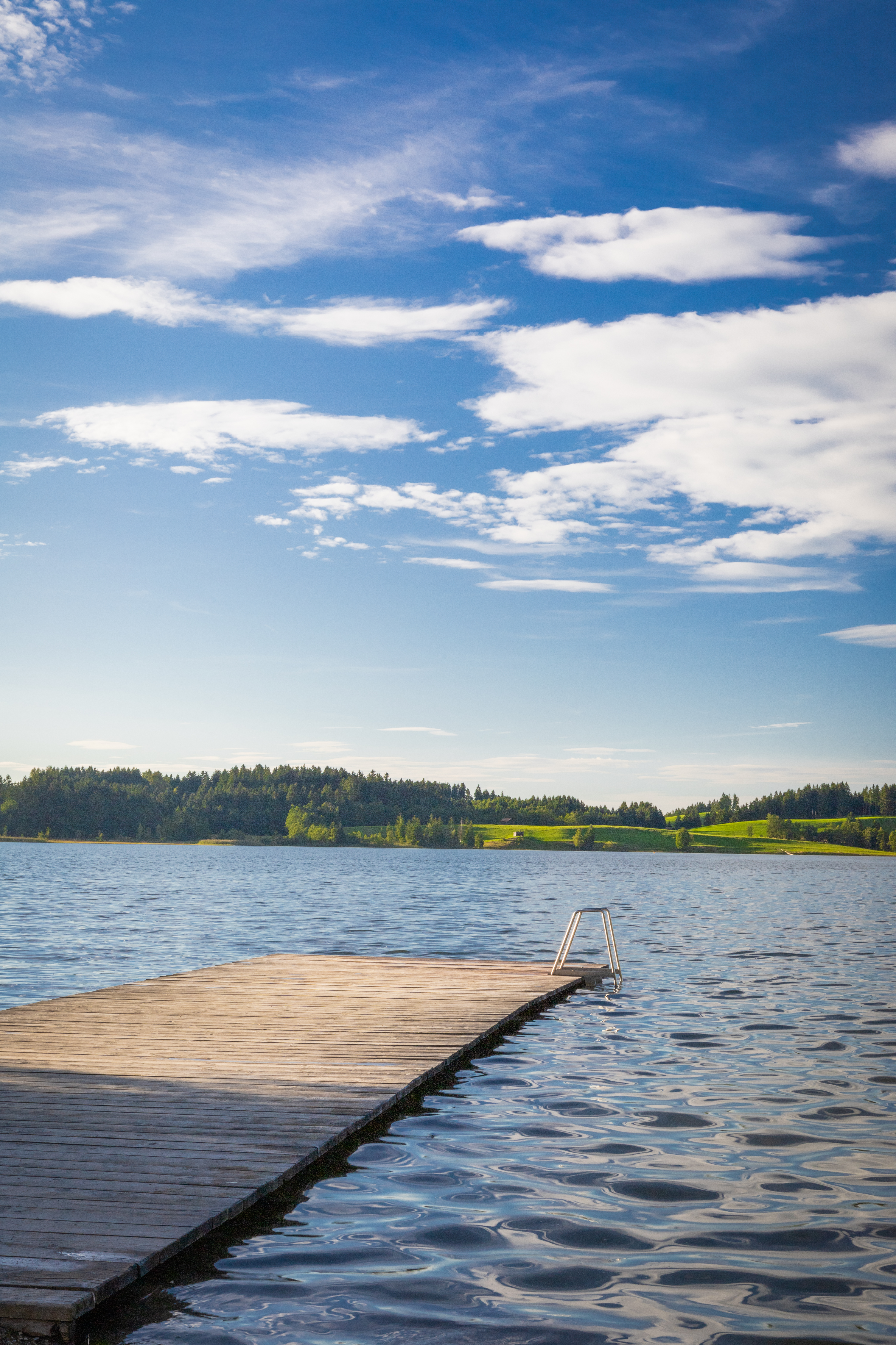 Steg im Wasser
