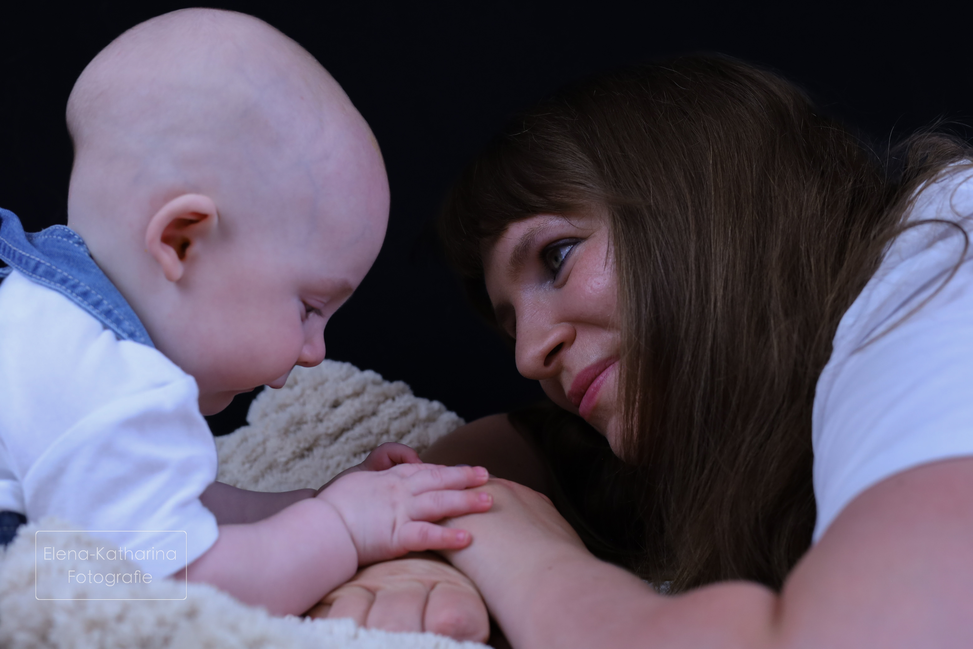 Baby und Mama