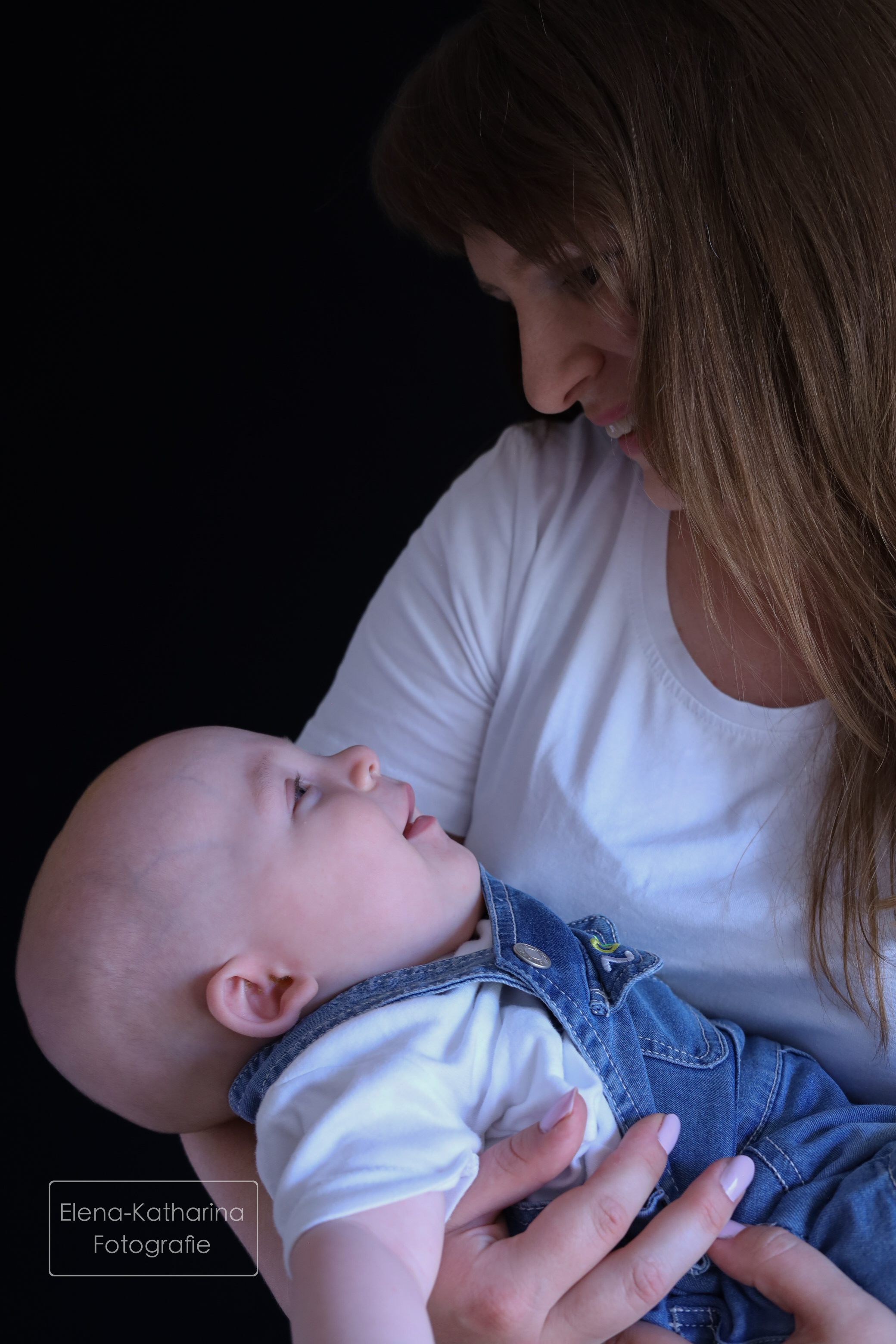 Baby und Mama