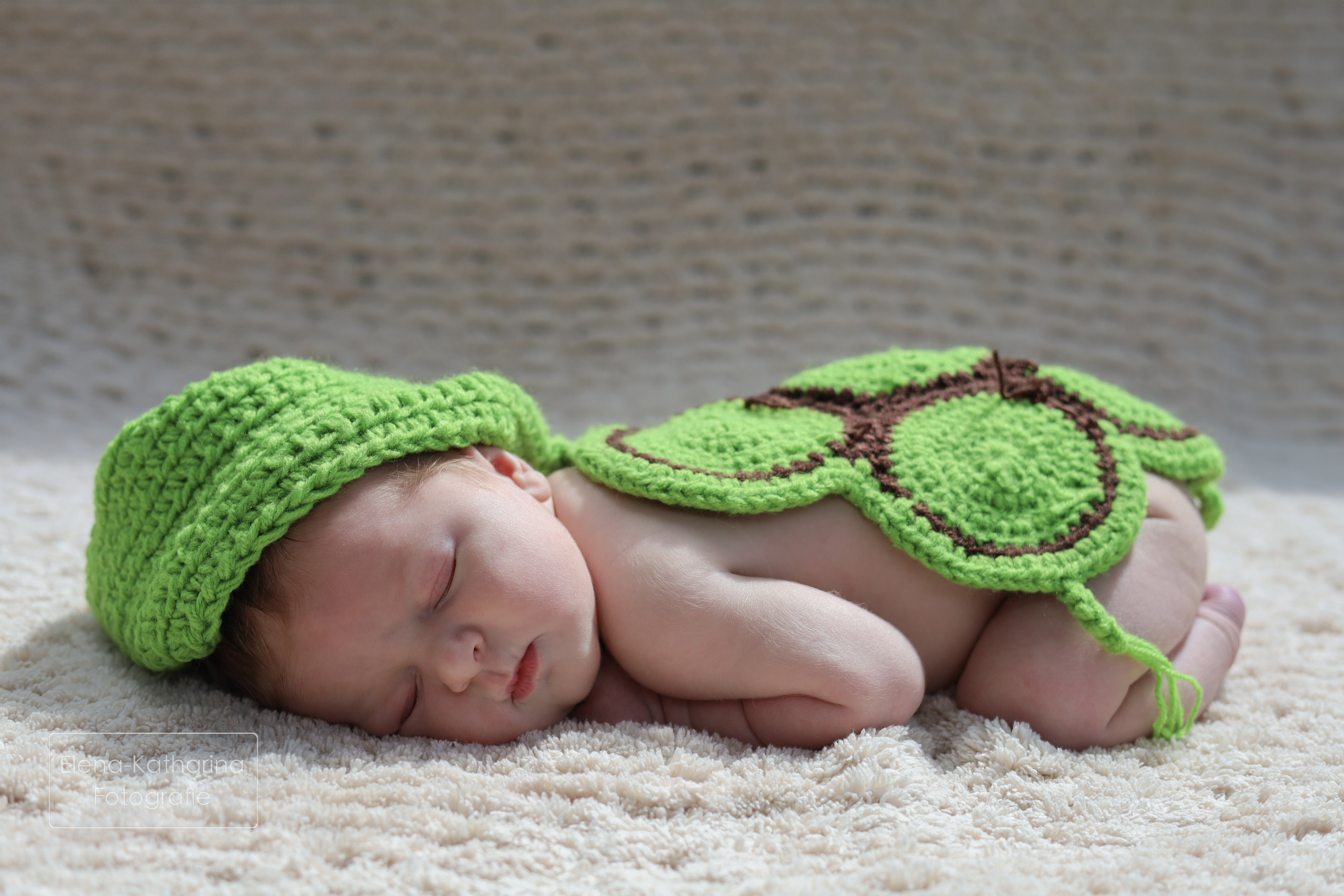 Baby in ruhiger Schlafposition