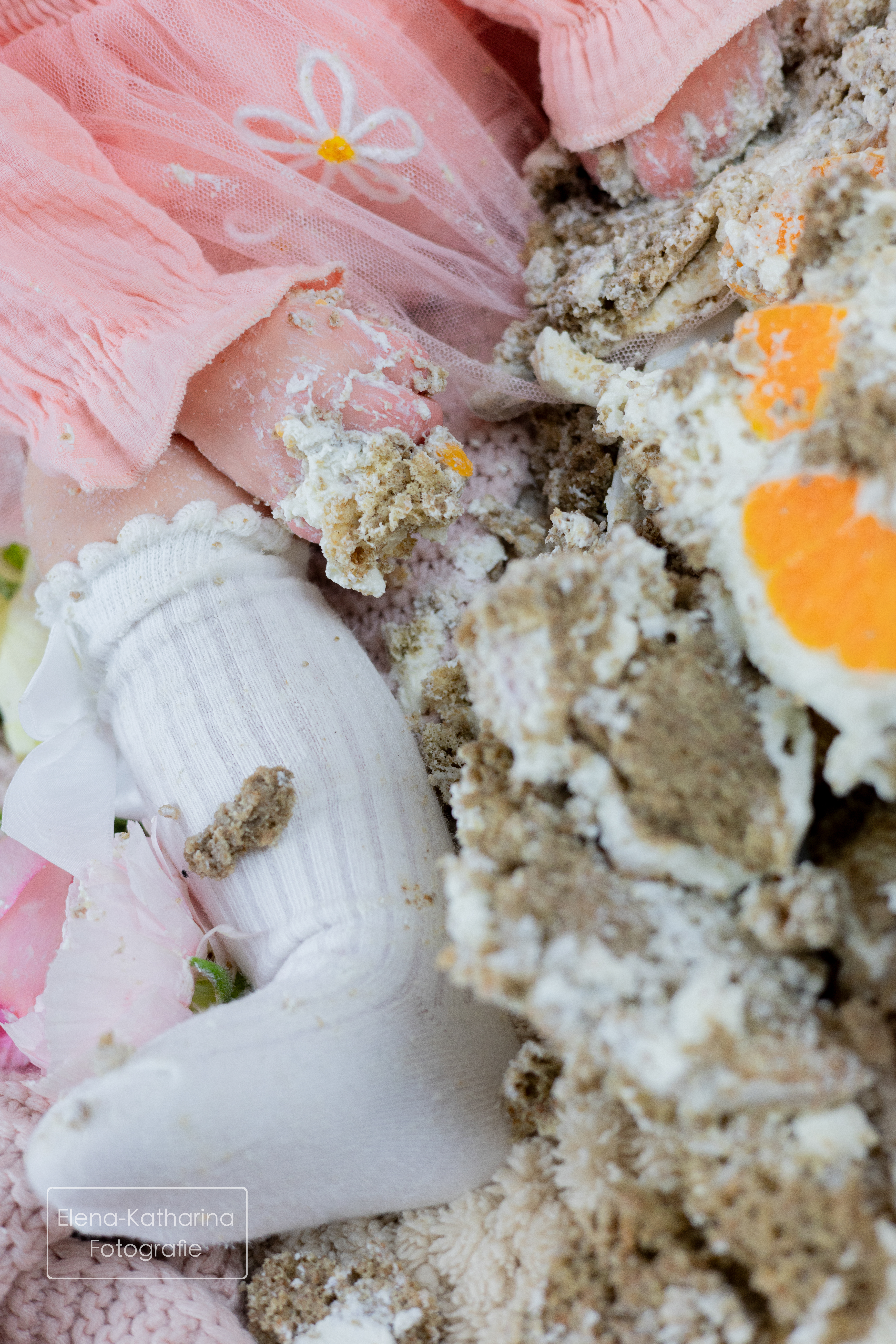 Helle, freundliche Babyaufnahme