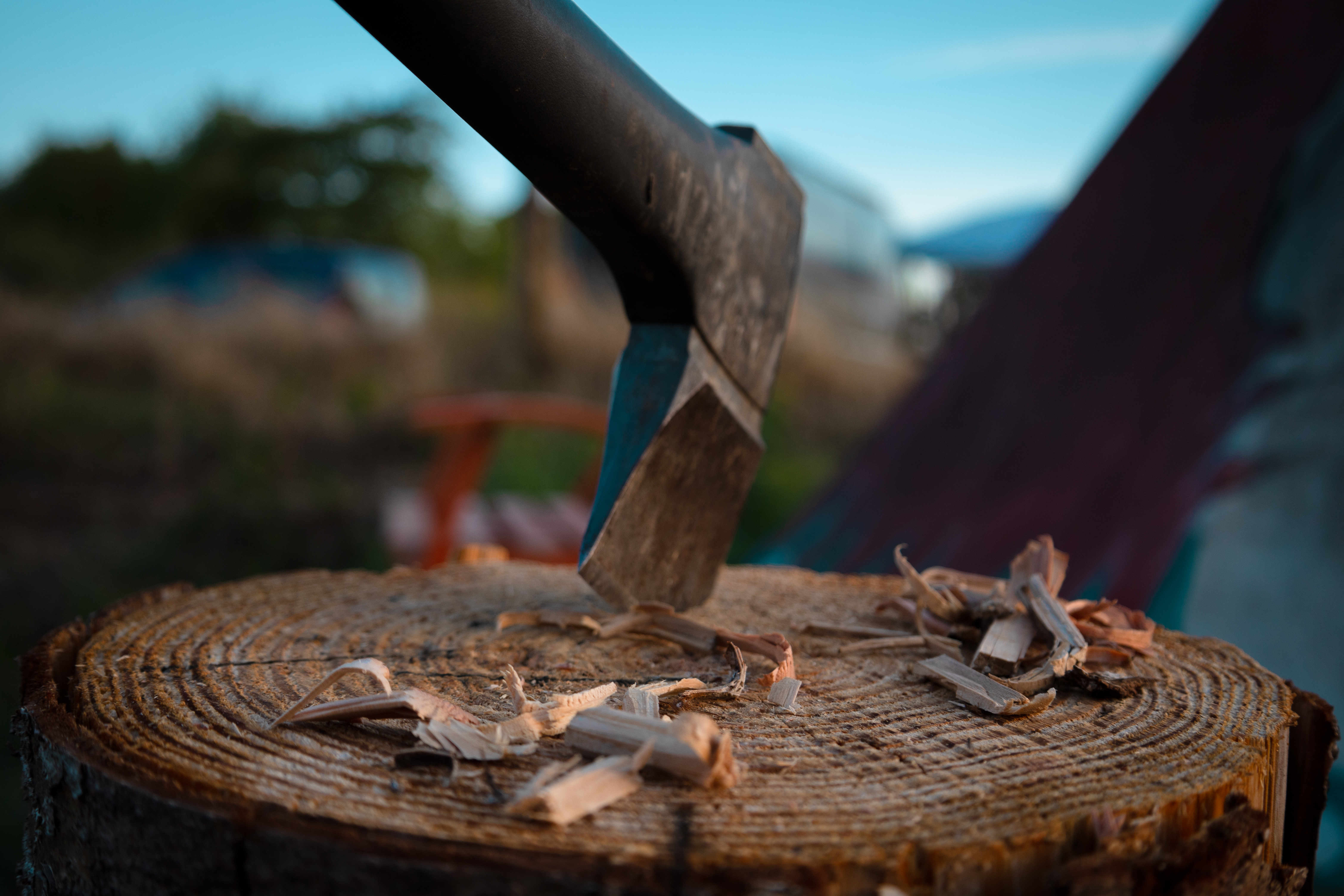 Landschaft mit Tiefe und Lichtspiel